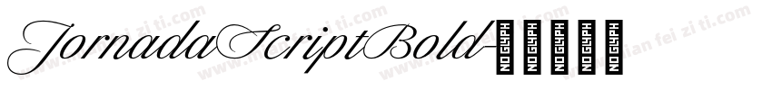 Jornada Script Bold字体转换